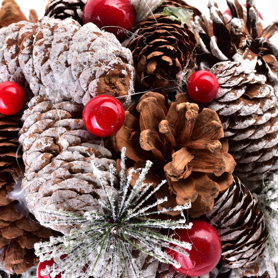 SANTA LILA Dekoracja kula do zawieszenia18cm