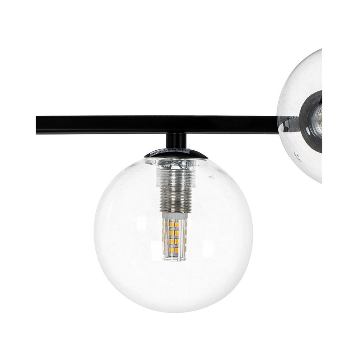 Lampa wisząca ALURE LINE TWIN 120 czarna