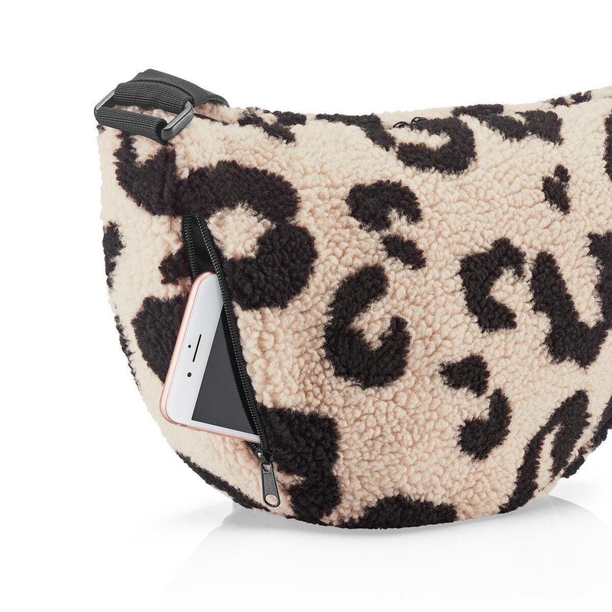 Torba MOONBAG S, teddy leo cream