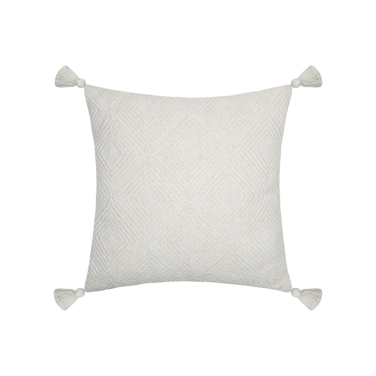 Poduszka bawełniana z frędzlami, BALMA, 45 x 45 cm