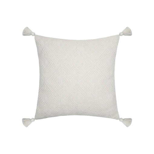 Poduszka bawełniana z frędzlami, BALMA, 45 x 45 cm