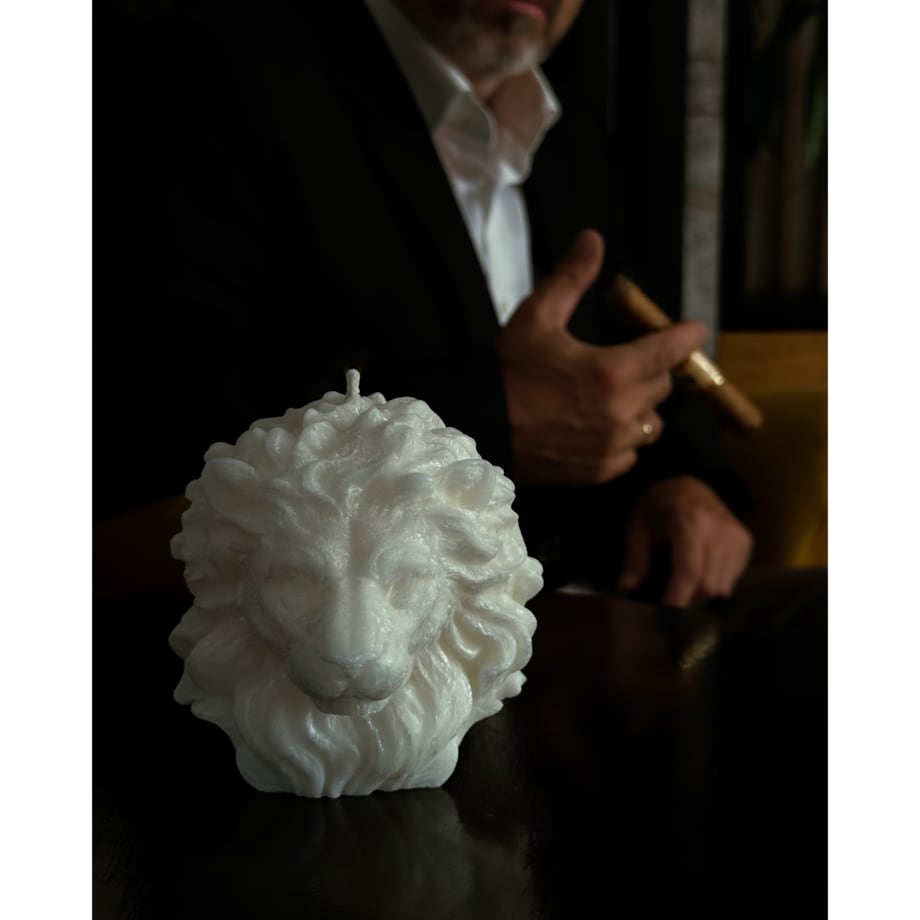 VERKOI Świeca Ozdobna Lion Head