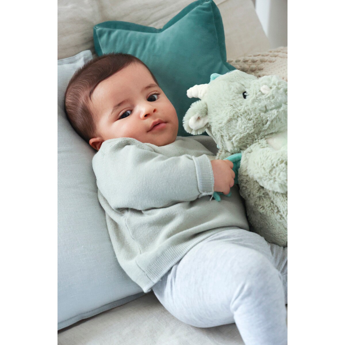 Szumiący smok z czujnikiem ruchu i pozytywką - Cloud b® LoveLight Buddies Drake the Dragon™