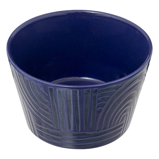 Miska ceramiczna z geometrycznym wzorem SOLEYA, 570 ml