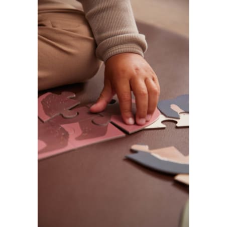 Filibabba Puzzle 7el. Nordic animals