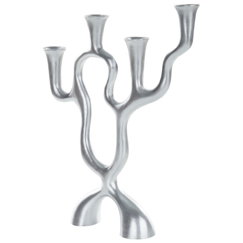 Świecznik FAMOES Metal 41 cm Złoty