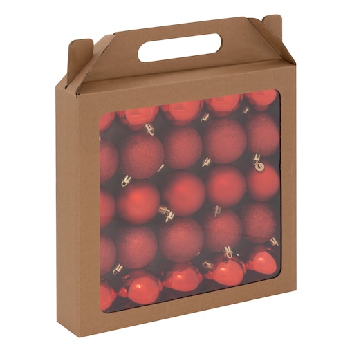 Bombki na choinkę, 25 sztuk, Ø 6 cm