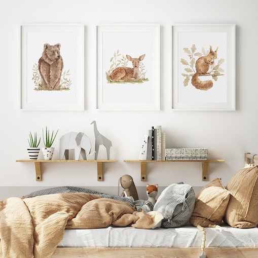 3 x plakat dla dzieci | zestaw 4 40x50