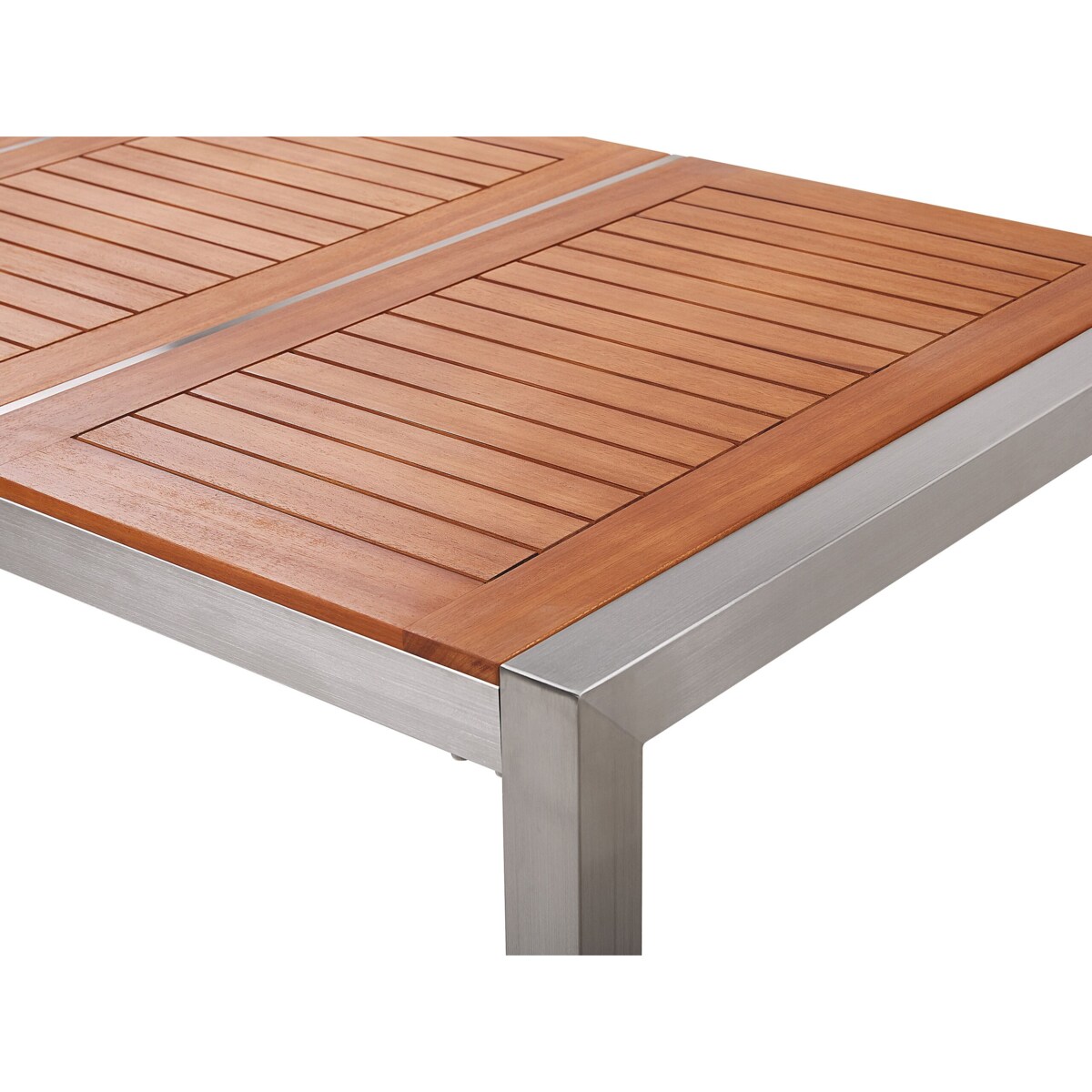 Stół ogrodowy eukaliptus 180 x 90 cm jasne drewno GROSSETO