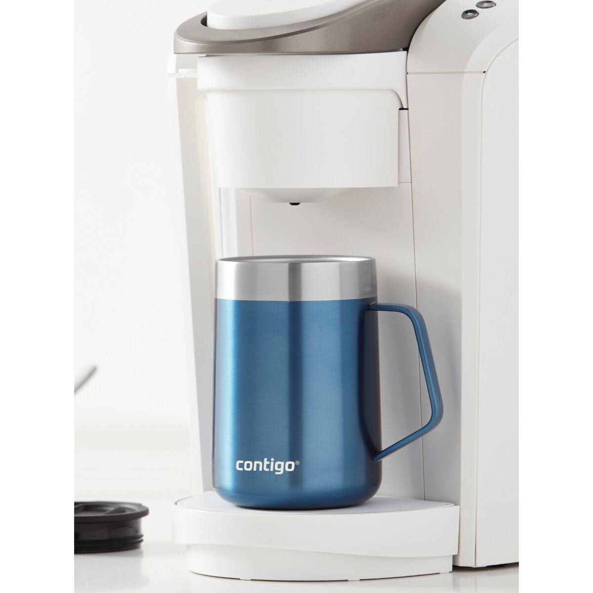 Kubek termiczny z uchem Contigo Streeterville 420 ml - Niebieski