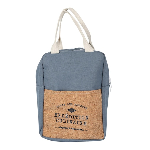 TORBA NA LUNCH Refreshing Cork 5L niebieska termoizolacyjna