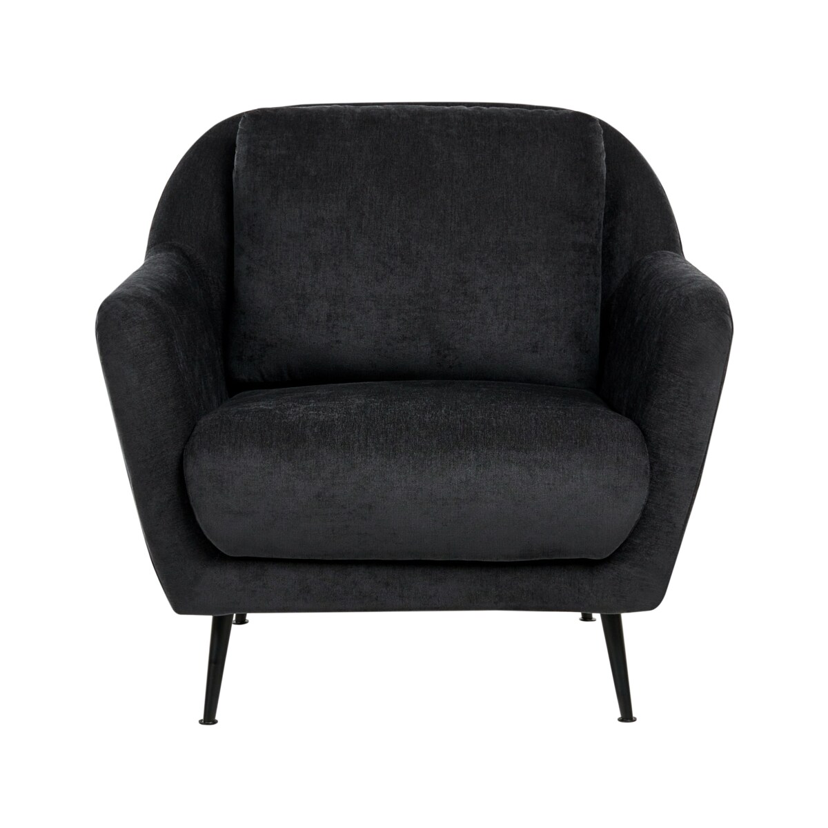 Fotel EIBY Szenil Czarny