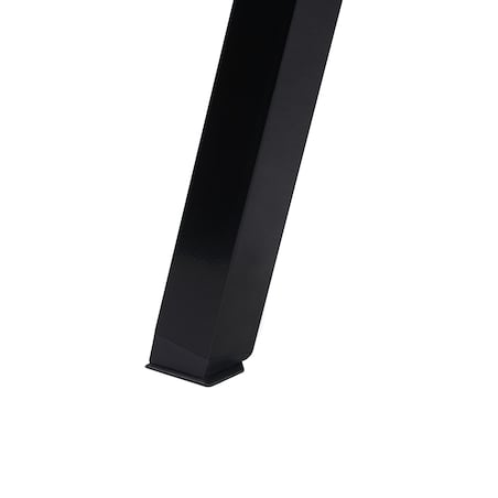 Stół ogrodowy CANETTO 150 cm 90 cm Szkło Czarny