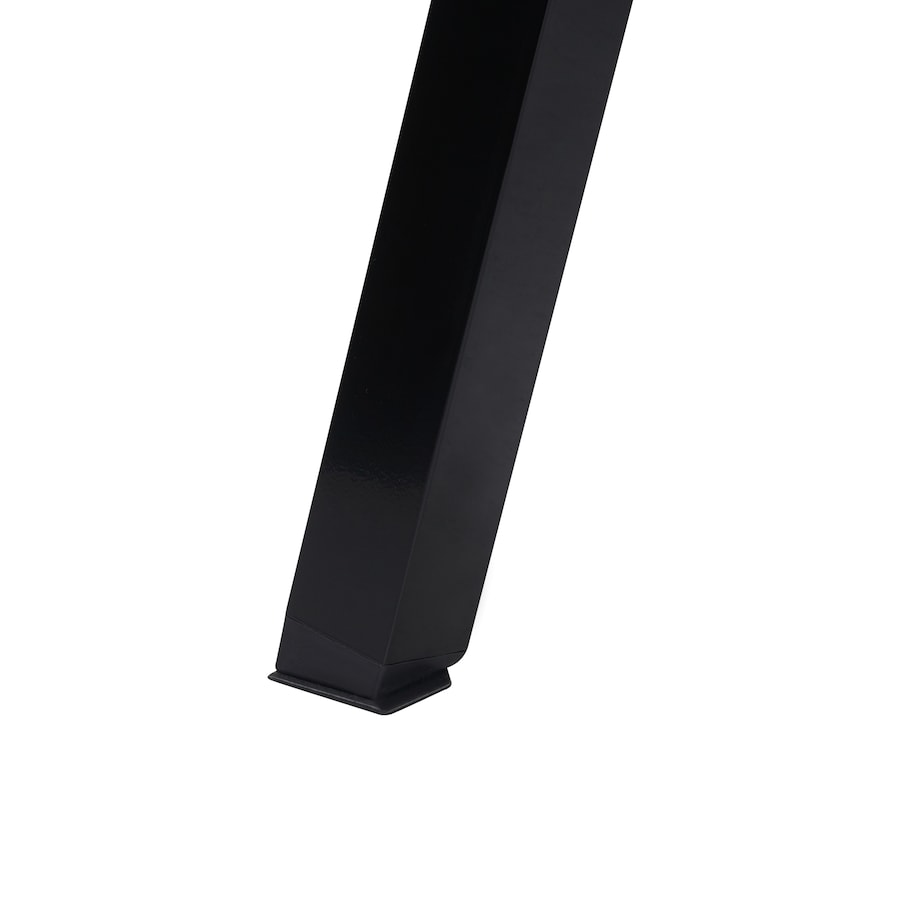 Stół ogrodowy CANETTO 150 cm 90 cm Szkło Czarny