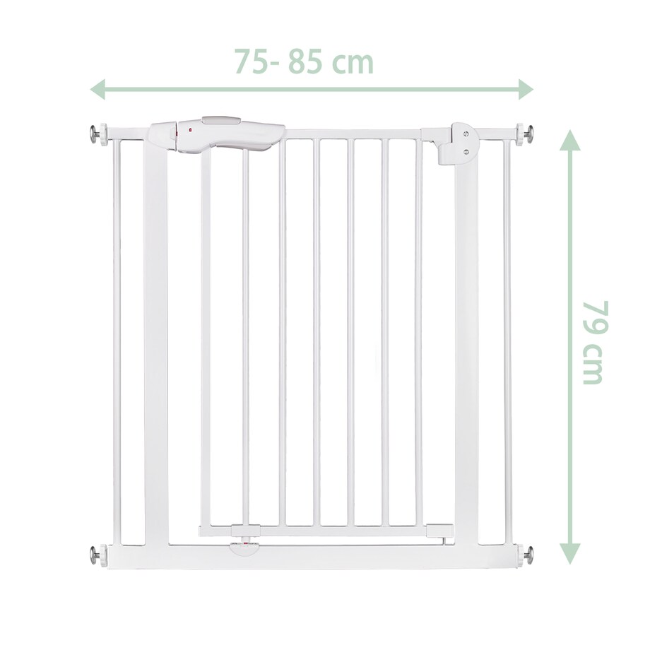 Barierka zabezpieczająca bramka na schody i drzwi Nukido