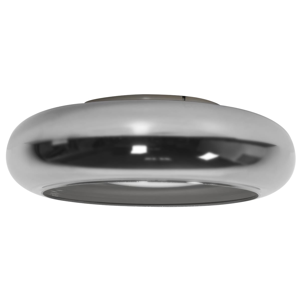 Lampa sufitowa LED NITH Ze ściemniaczem Szkło Srebrny