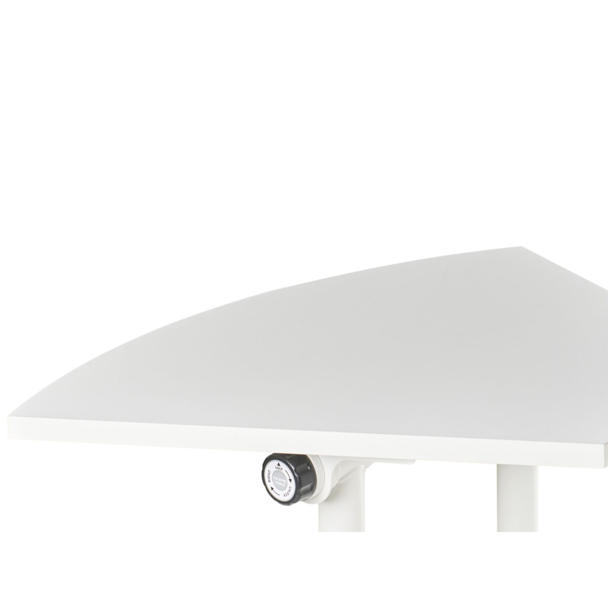 Składany moduł narożny biurka CAVI Biały 90 cm 64 cm