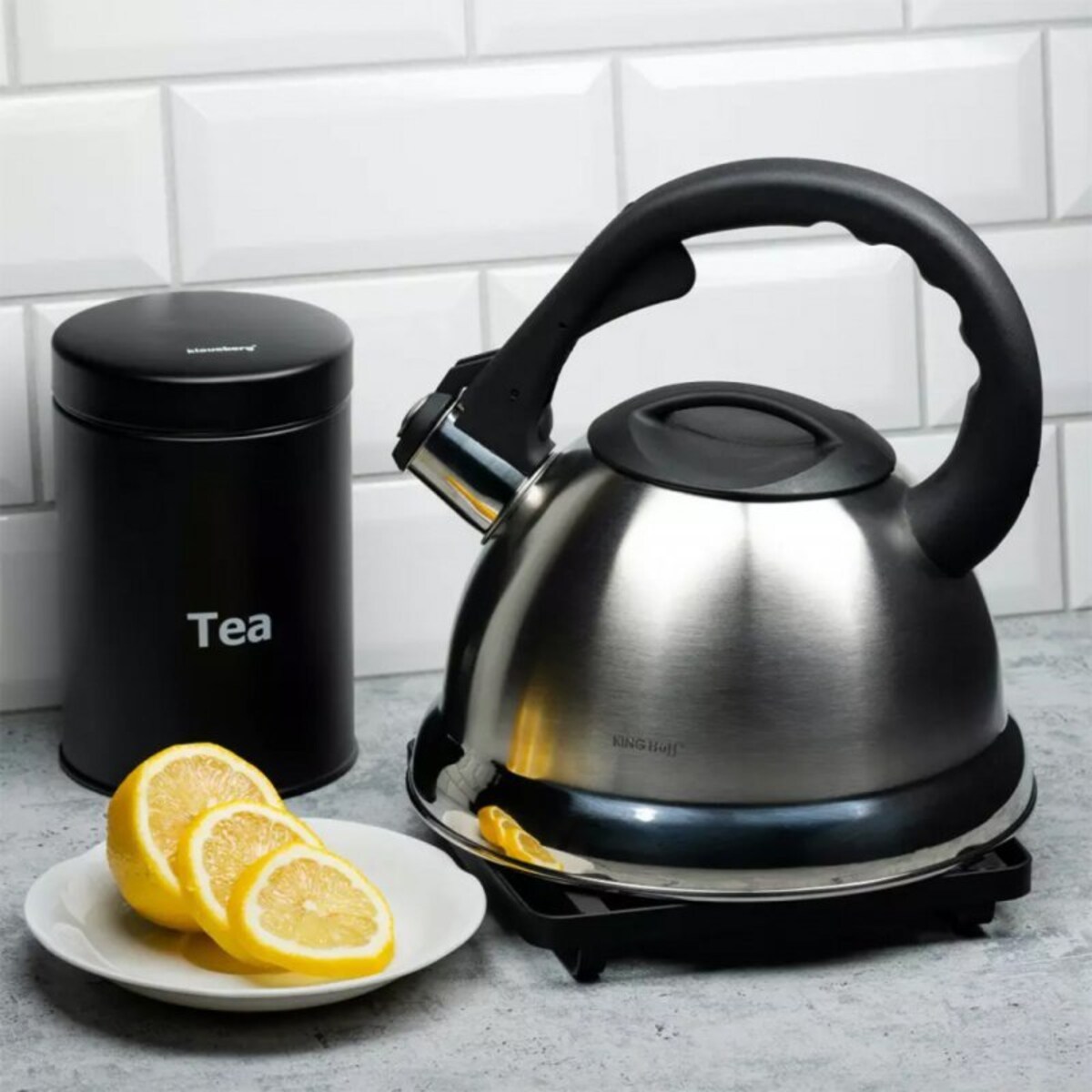 Czajnik 3L Z Gwizdkiem Kinghoff