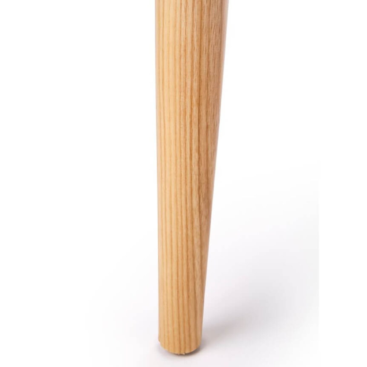 Skandynawskie krzesło Kennedy czarne jesion naturalny