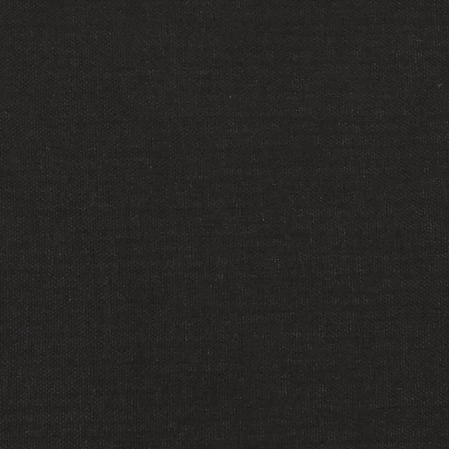 vidaXL Krzesła stołowe, 2 szt., czarne, tkanina i sztuczna skóra