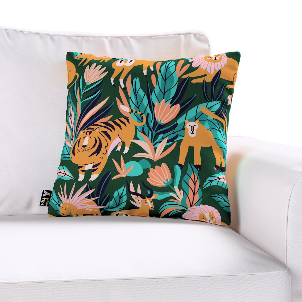 Poszewka Milly 60x60 zielony