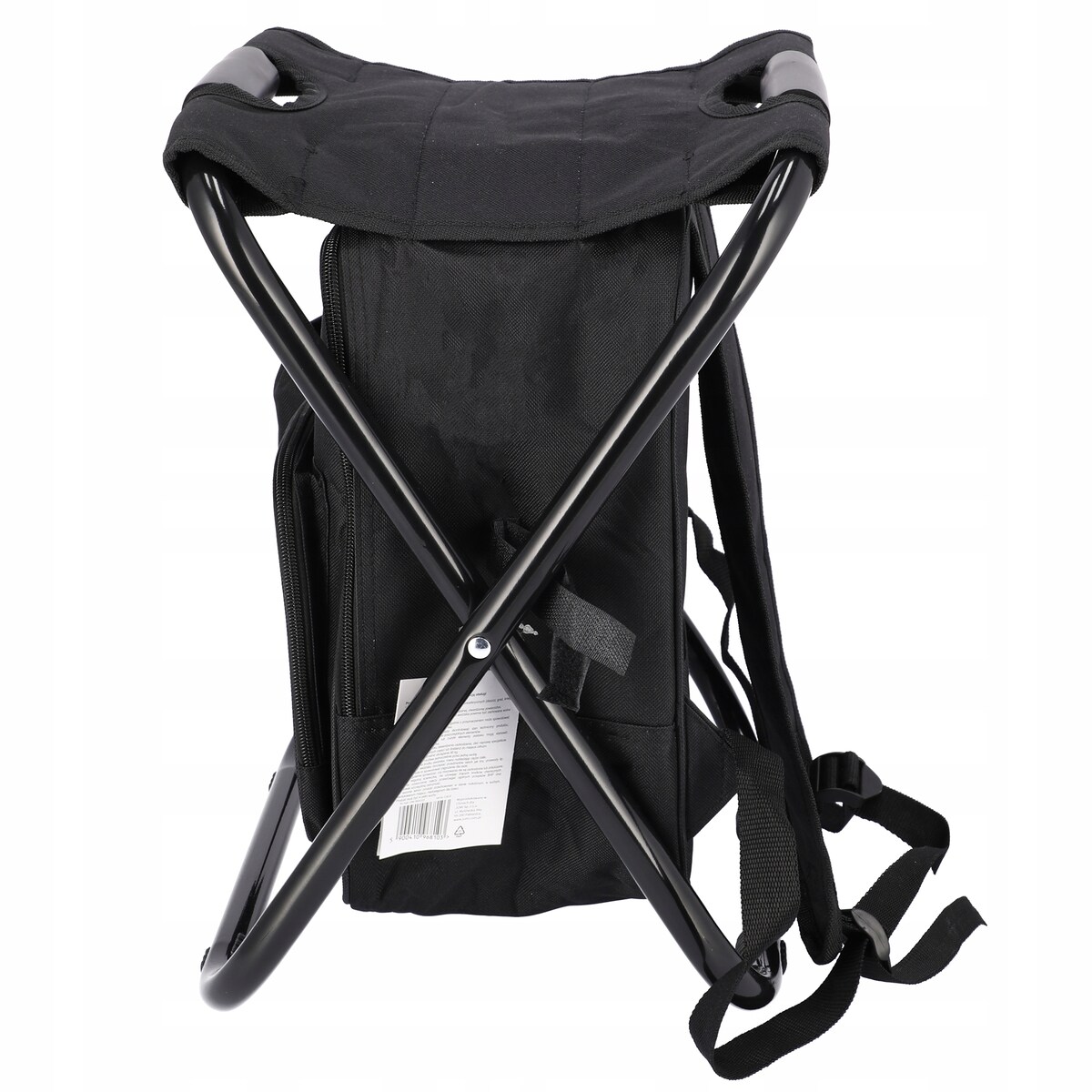 KRZESEŁKO WĘDKARSKIE TURYSTYCZNE Z PLECAKIEM SKŁADANE 2 w 1