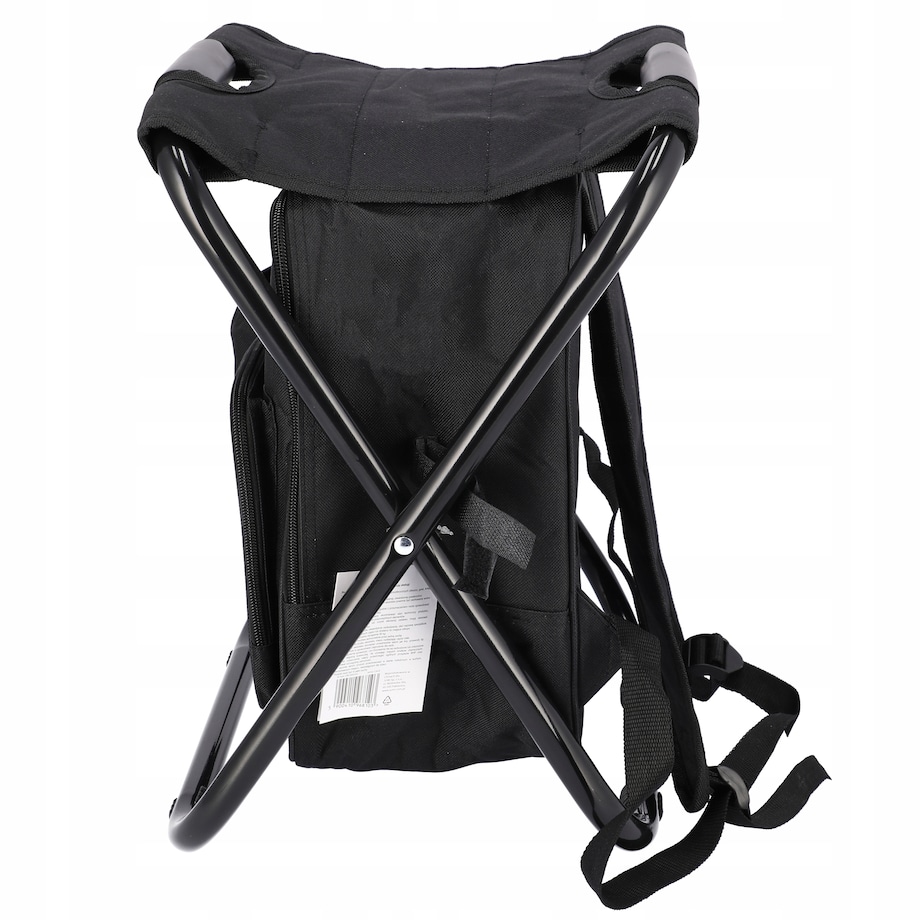 KRZESEŁKO WĘDKARSKIE TURYSTYCZNE Z PLECAKIEM SKŁADANE 2 w 1