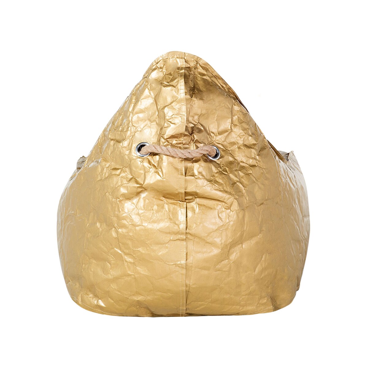 Fotel worek 200 L DROP 63 cm 75 cm Złoty