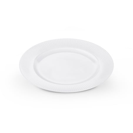 Konsimo LARIS Talerz obiadowy, biały