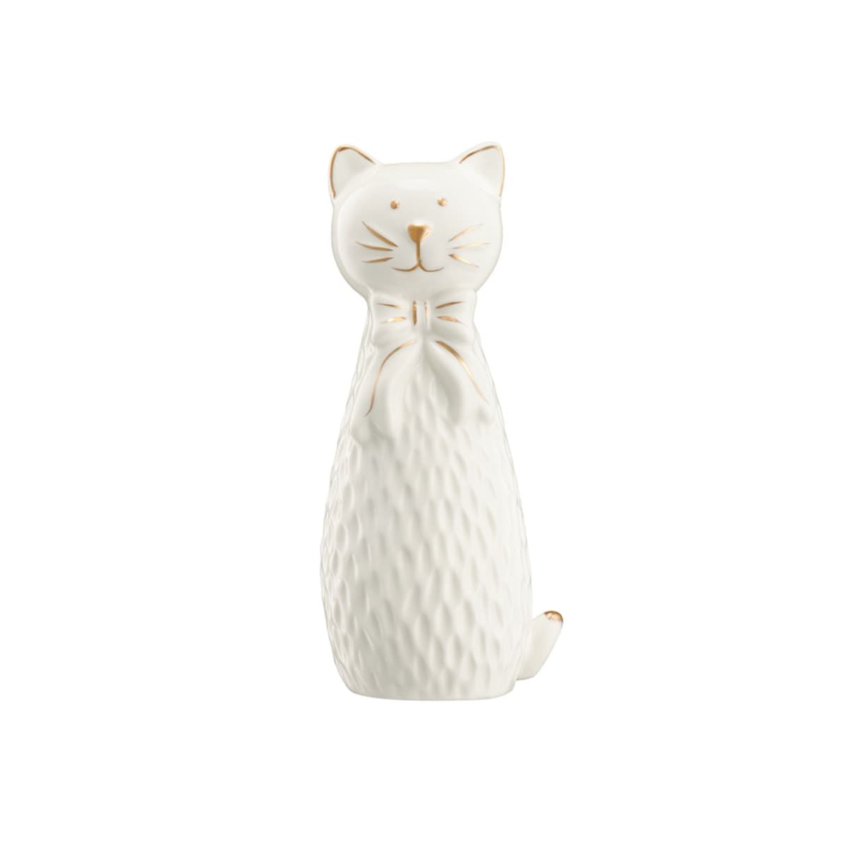 VILLA ITALIA Figurka kotka porcelanowa 17 cm STEFANIA