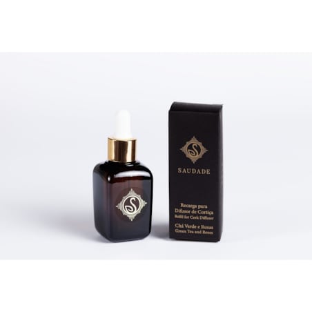 Dyfuzor korkowy o zapachu zielonej herbaty i róż