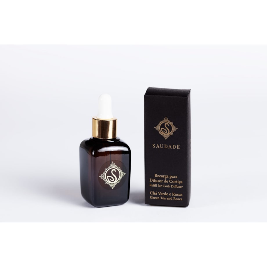 Dyfuzor korkowy o zapachu zielonej herbaty i róż