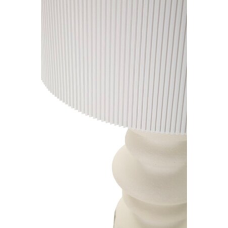 Lampa stołowa Tribal, kolor wielokolorowy, ceramika, żelazo i tkanina, 26,5 x 26,5 x 67 cm, 1 x E27, max. 40 W, styl nowoczesny, Mauro Ferretti