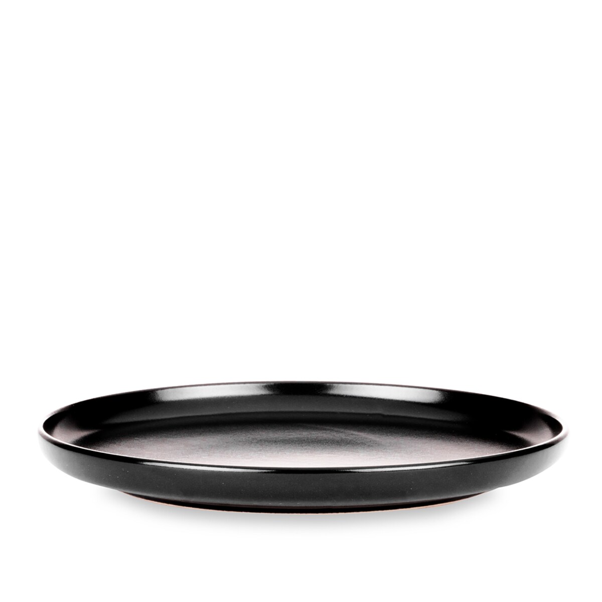 KONSIMO VICTO Elegancki zestaw obiadowy 6-osobowy w kolorze czarnym matowym (18 elementów)