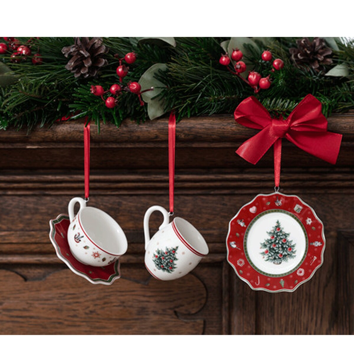 Zestaw 3 zawieszek na choinkę Toy's Delight Decoration Ornaments Villeroy & Boch