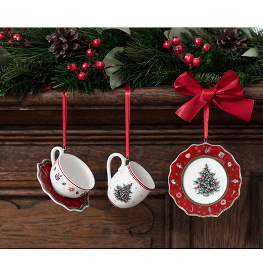 Zestaw 3 zawieszek na choinkę Toy's Delight Decoration Ornaments Villeroy & Boch