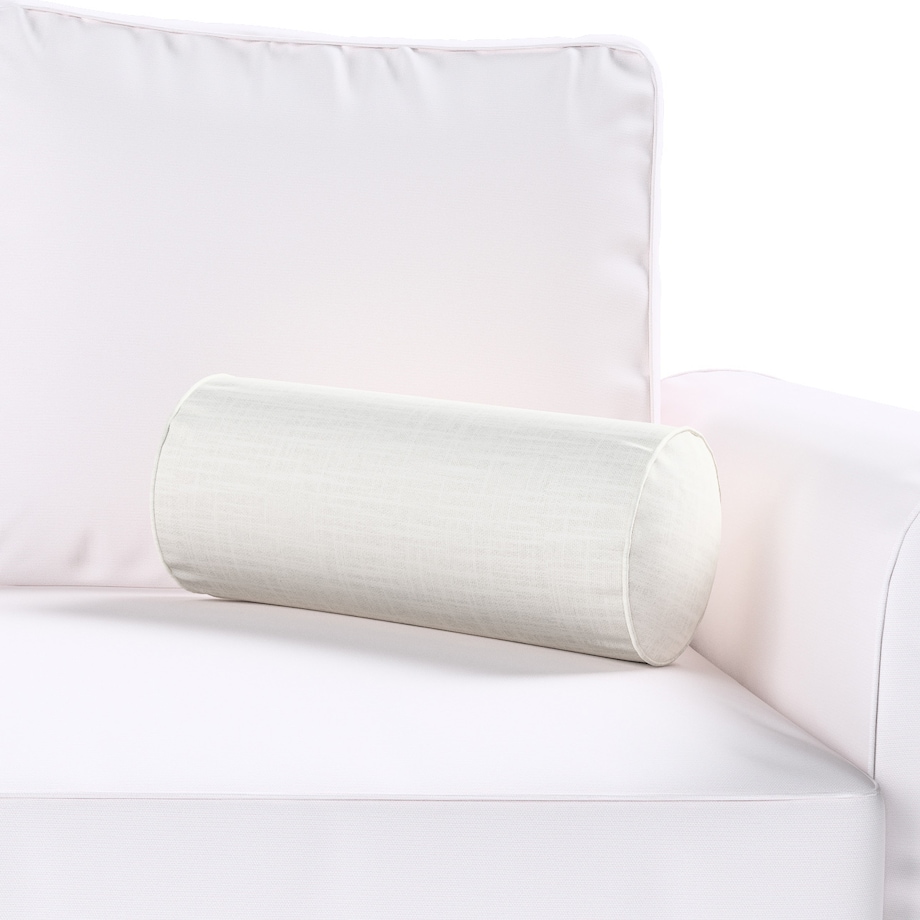 Poduszka wałek prosty, ecru, Ø16 x 40 cm, Harmony