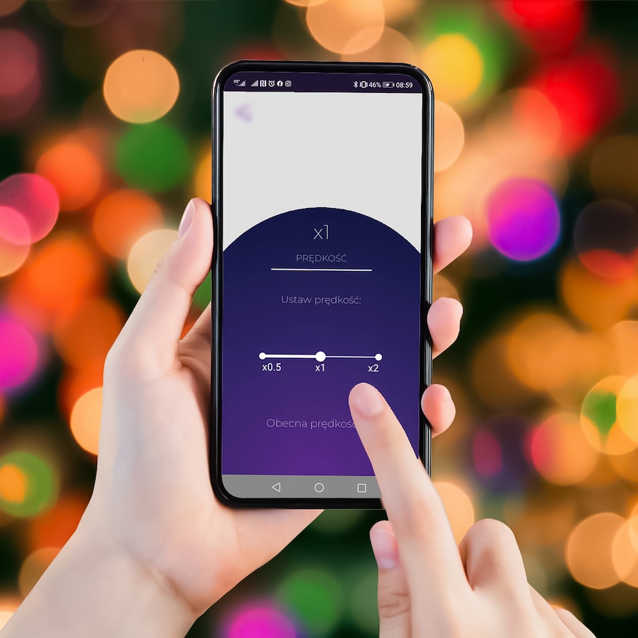 Kurtyna Led Całoroczna Sterowana Aplikacją Dekoracja Świetlna 200 Girlanda