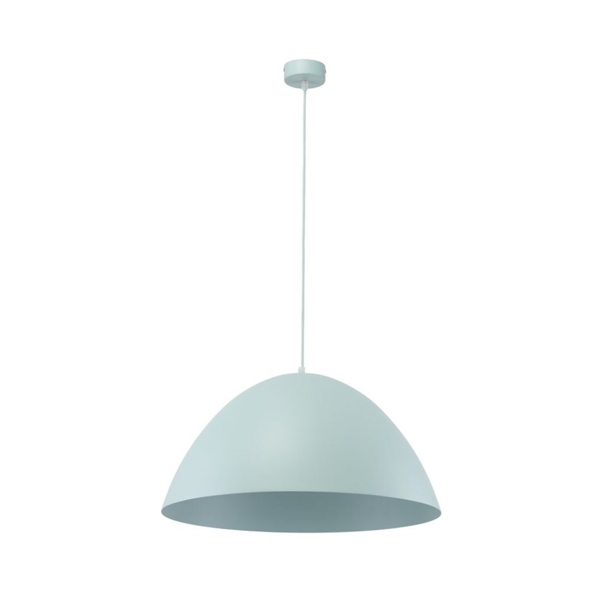 Lampa wisząca TK Lighting FARO MINT 974 miętowa 50 cm E27 regulowana do 170 cm