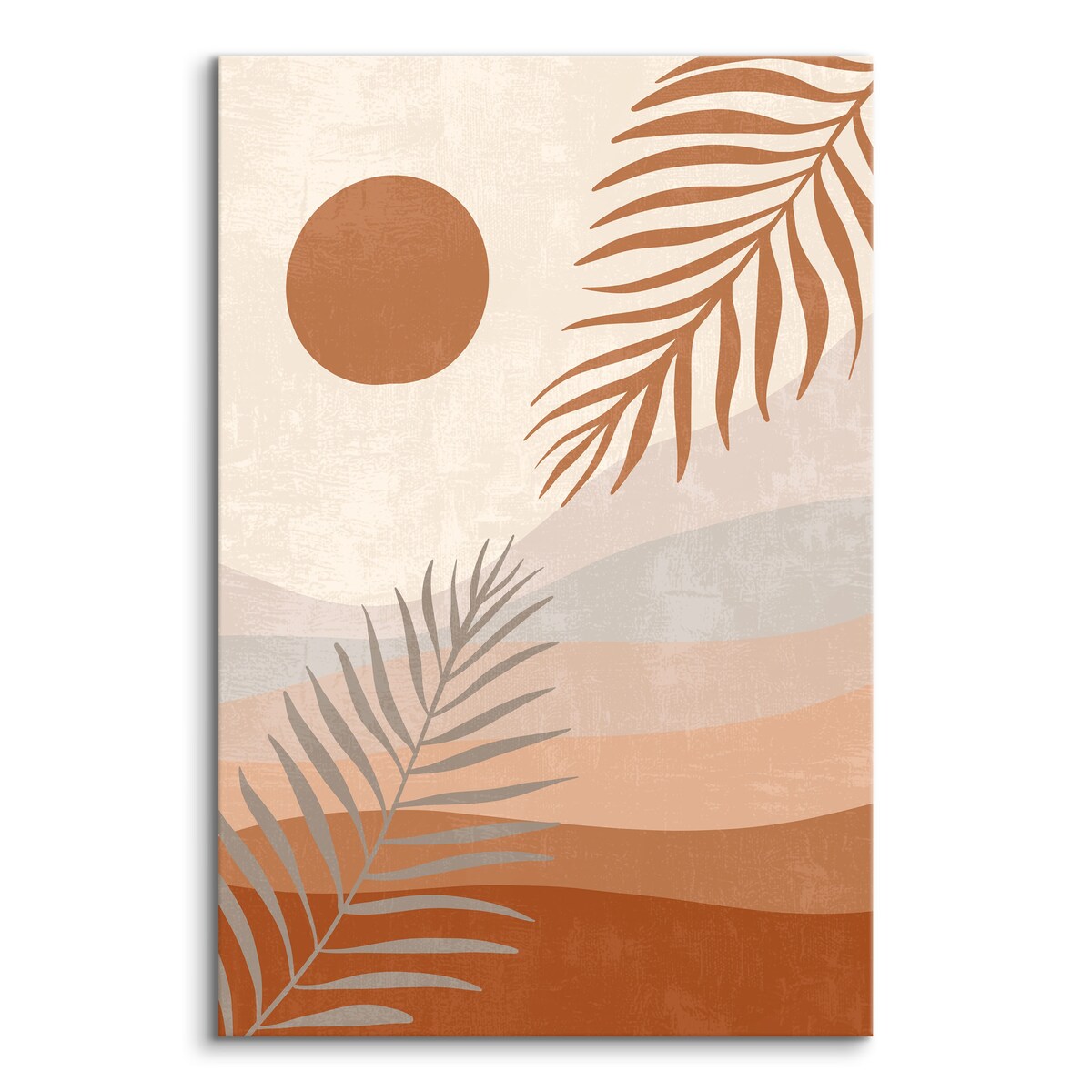 Obraz Boho Gałązki Palmowe 30x40cm