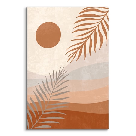 Obraz Boho Gałązki Palmowe 30x40cm