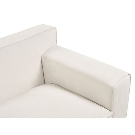 Sofa 3-osobowa złamana biel VISKAN