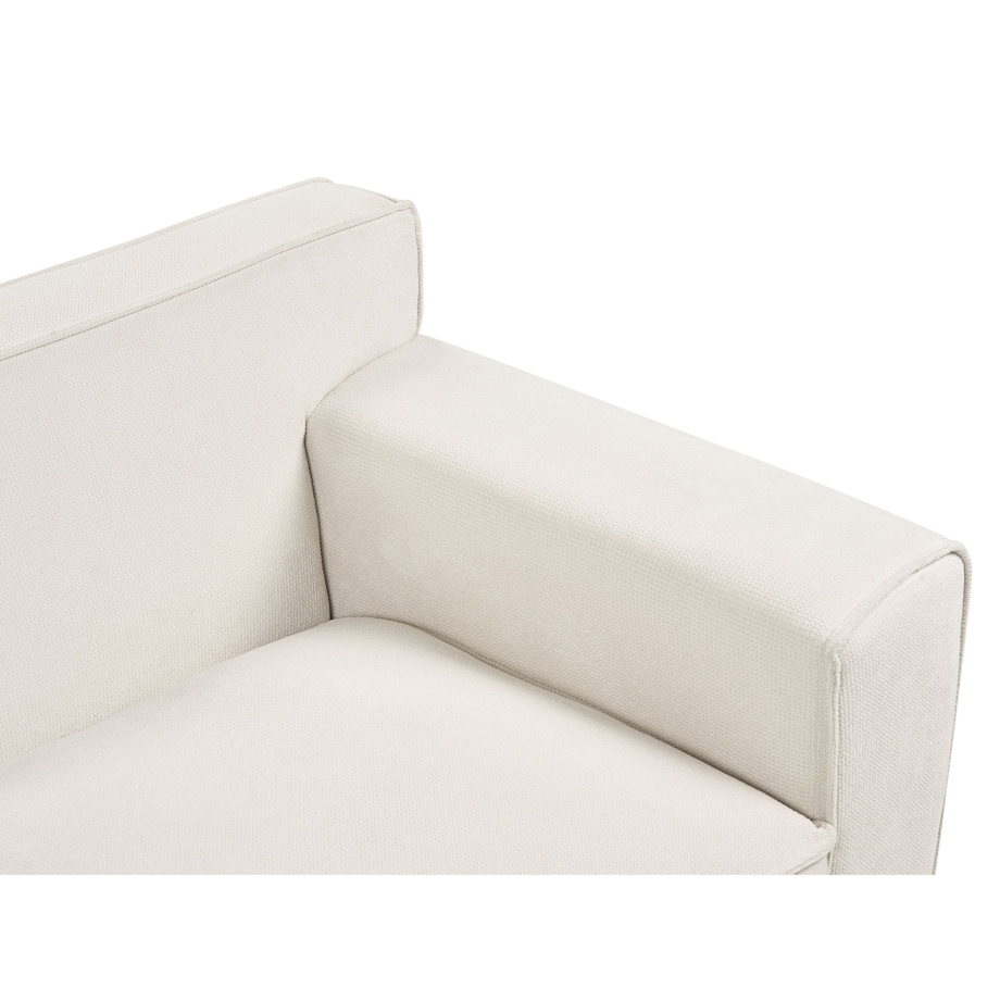 Sofa 3-osobowa złamana biel VISKAN