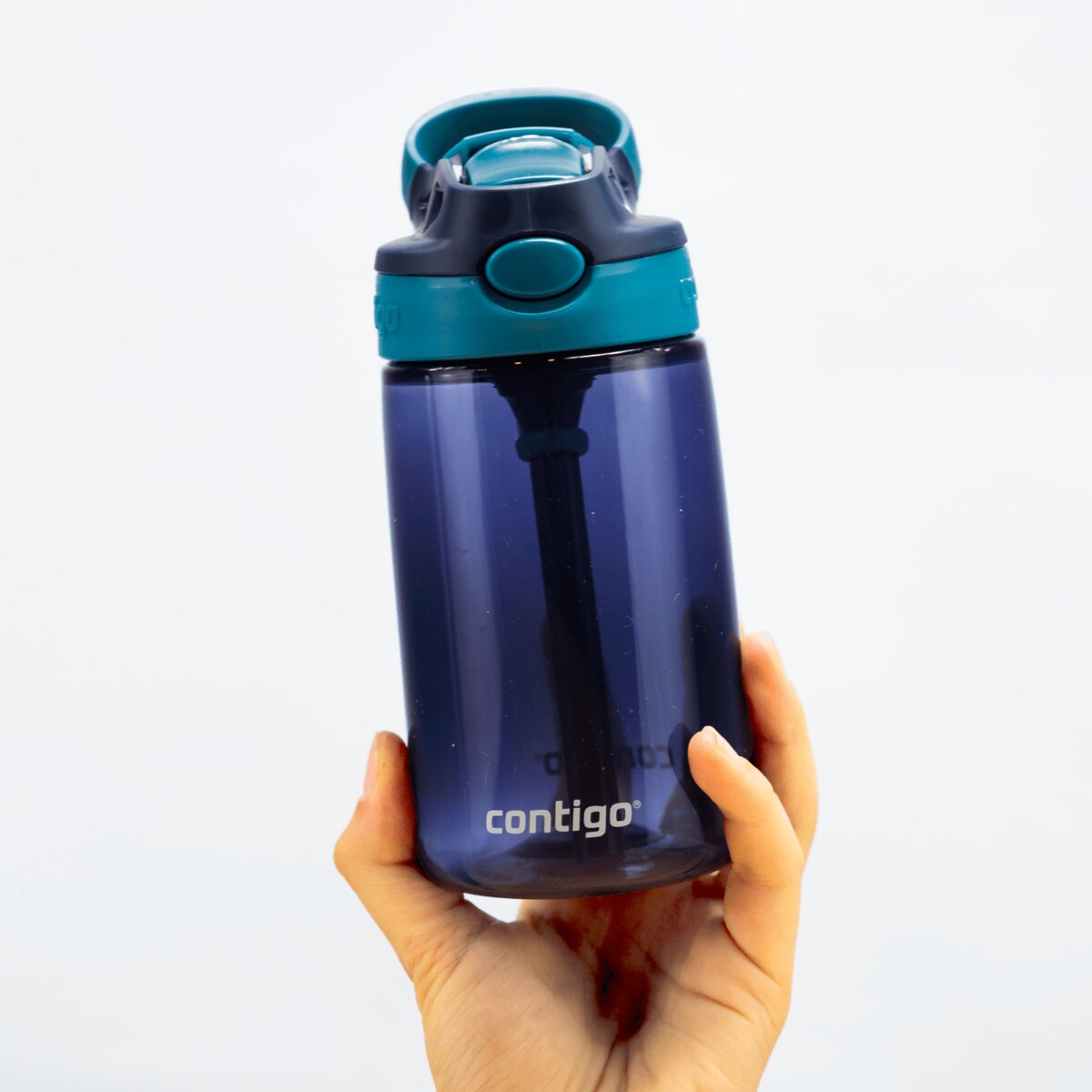 Bidon dla dzieci - Kubek dla dzieci Contigo Gizmo Flip 414ml - Solid Navy Blazar