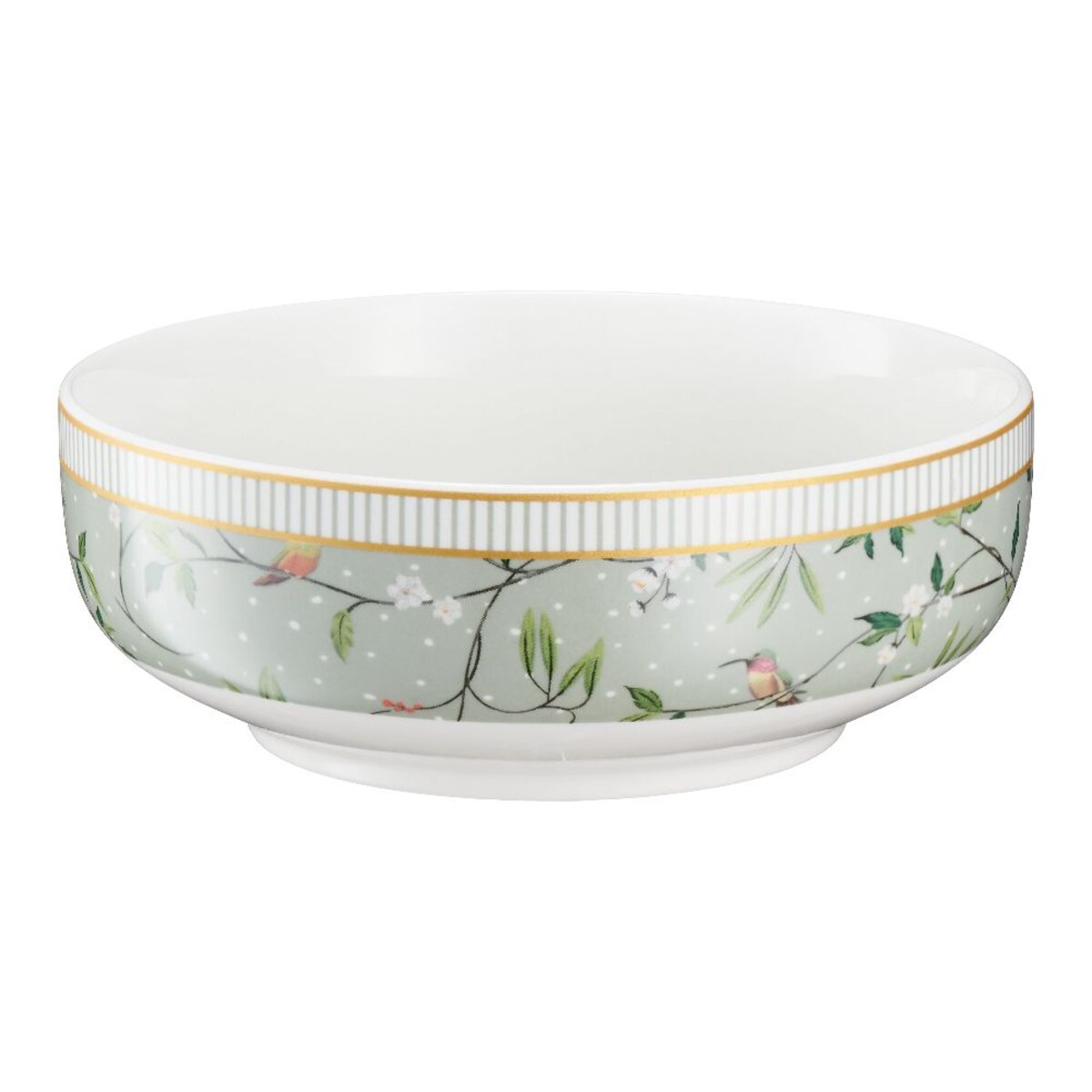 VILLA ITALIA Talerz głęboki porcelanowy 15,5 cm NORIKO GREEN