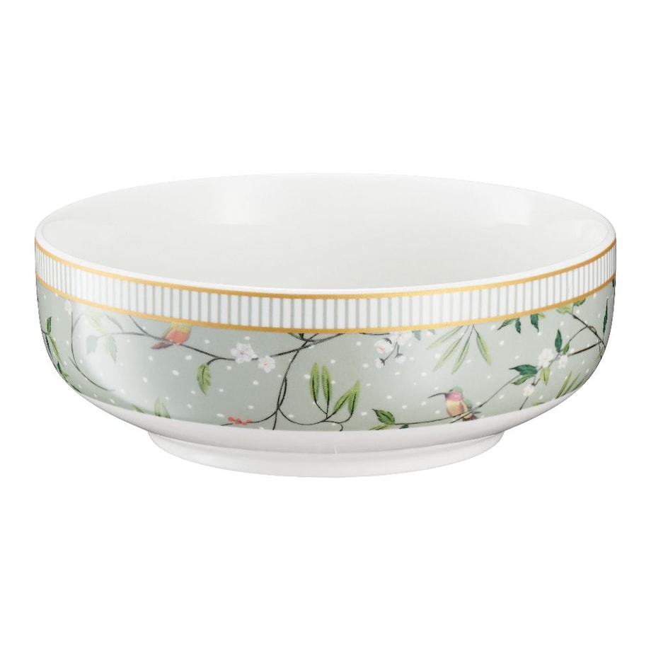 VILLA ITALIA Talerz głęboki porcelanowy 15,5 cm NORIKO GREEN