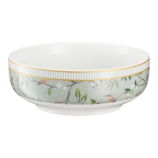 VILLA ITALIA Talerz głęboki porcelanowy 15,5 cm NORIKO GREEN