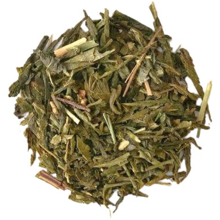 Herbata zielona SENCHA LEMON sypana skórka cytryny trawa cytrynowa 120g - herbata liściasta sypana mieszanka napar susz