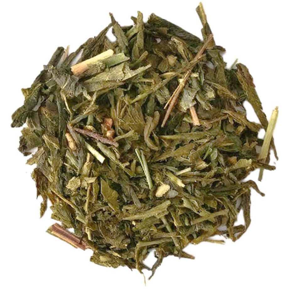 Herbata zielona SENCHA LEMON sypana skórka cytryny trawa cytrynowa 120g - herbata liściasta sypana mieszanka napar susz