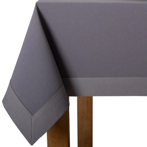 Obrus Premium Maxima ciemnoszary 6715 O5 - 120x120 cm